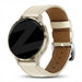 Bandz Garmin Venu 3s lederen band 