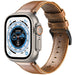 Apple Watch Ultra Lederarmband (Braun)