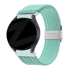 Bandz Correa nylon trenzada Garmin Vivomove Sport (turquesa)