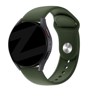 Bandz Bracelet sport 'Deluxe' Huawei Watch GT 6 - 46mm (vert olive)