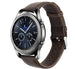 Bracelet cuir Samsung Gear S3 (marron foncé)