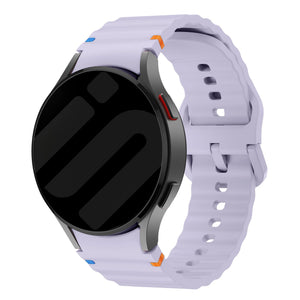 Bracelet Wave Samsung Galaxy Watch 4 - 40mm (violet clair)