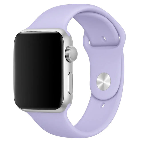 Apple Watch Silikonarmband (Flieder)