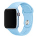 Apple Watch Silikonarmband (Hell Blau)