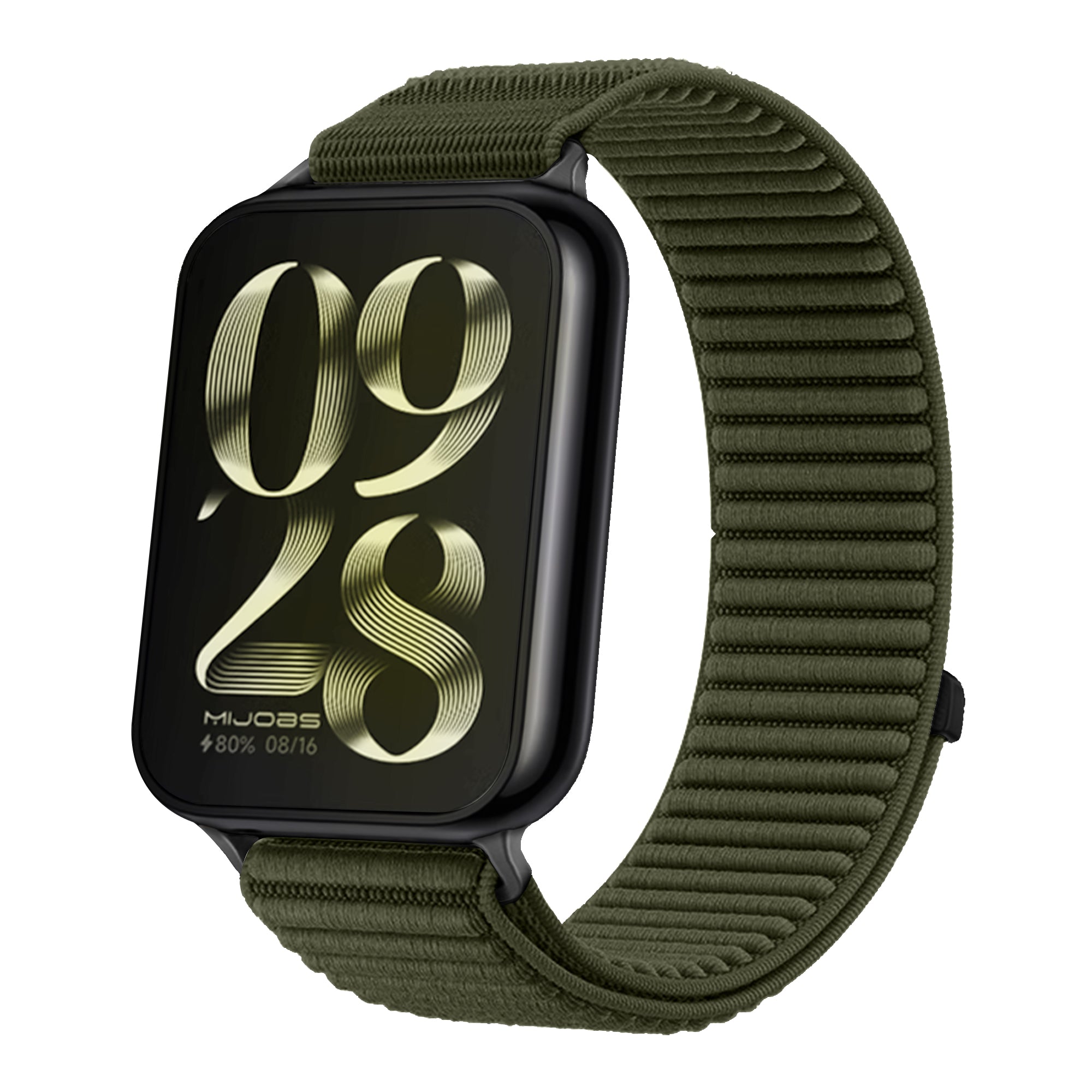 Redmi Watch 5 Wave Nylon Strap (Dark Green)