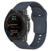 Bracelet silicone outdoor Garmin Tactix 8 - 47mm (grisbleu)
