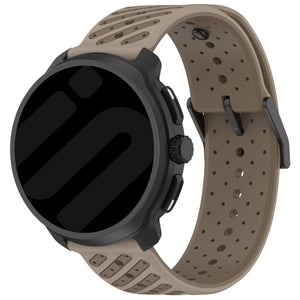 Amazfit GTR 2 Striped Silicone Strap (Brown)