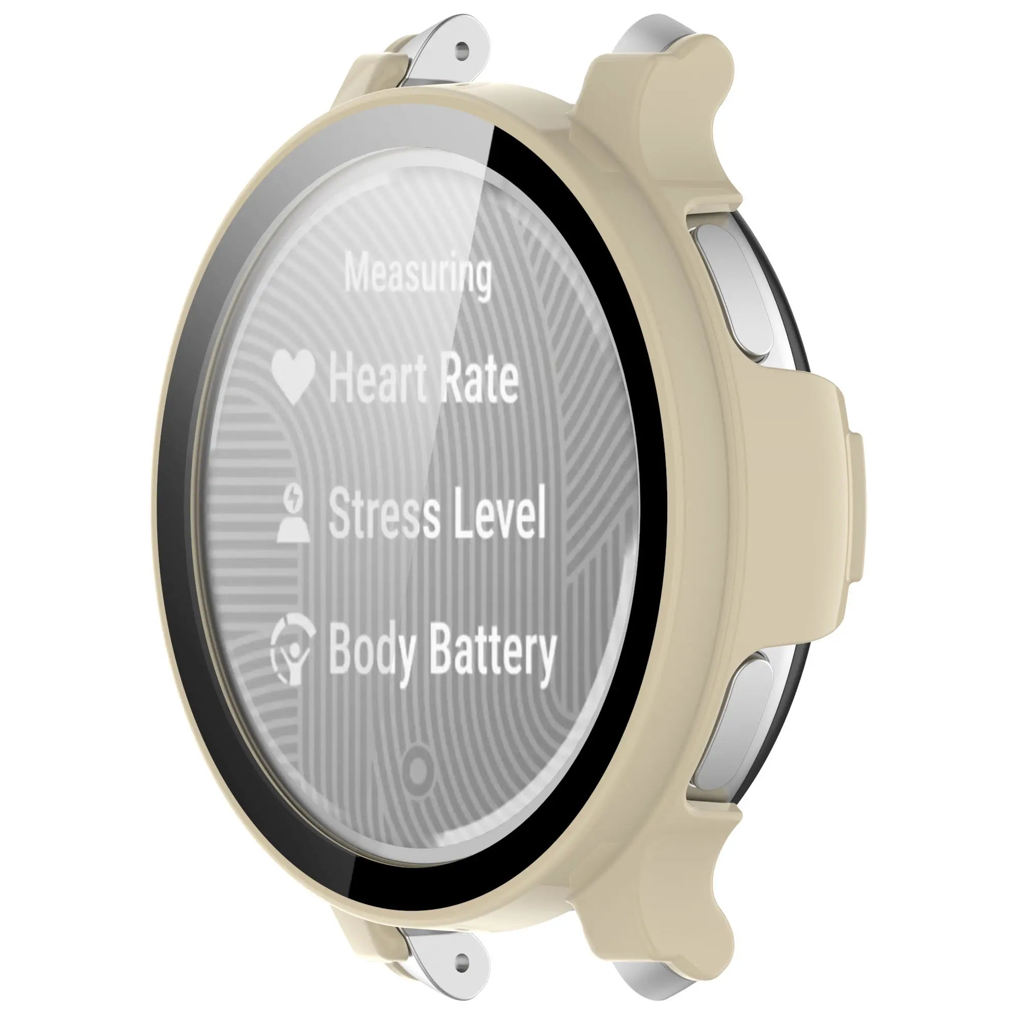 Garmin Lily 2 Active PC Case with Glass (Beige)