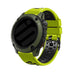 Coros Nomad sport gesp bandje (lime/zwart)