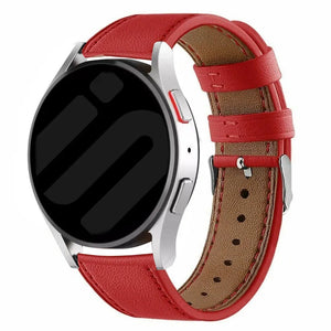 Amazfit GTS 4 Modern Leather Strap (Red)
