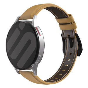 Amazfit Bip 6 Leather Strap (Beige)