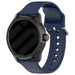 Bracelet silicone avec boucle universel 24mm (bleu foncé)