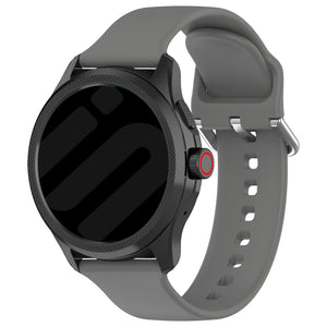 Correa silicona con hebilla TicWatch Pro 5 Enduro (gris oscuro)