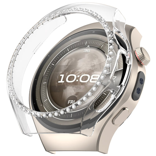 Huawei Watch 5 - 42mm diamond hard case (transparant) 