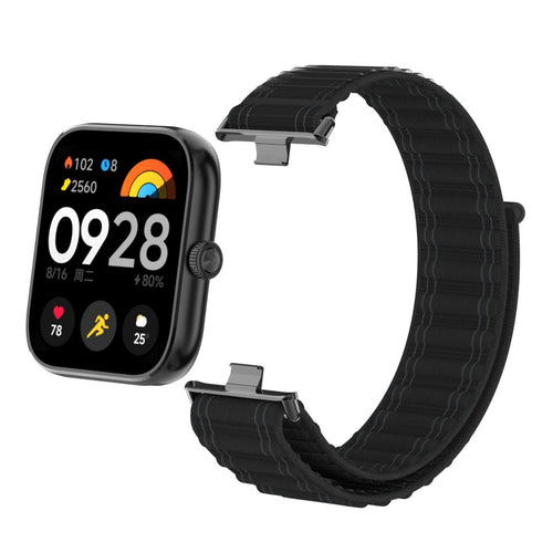 Correa de nylon de Xiaomi Smart Band 8 Pro Wave (negro)