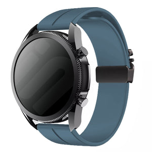 Huawei Watch GT 7 - 46mm Silicone Strap P-Buckle (Grey-Blue)