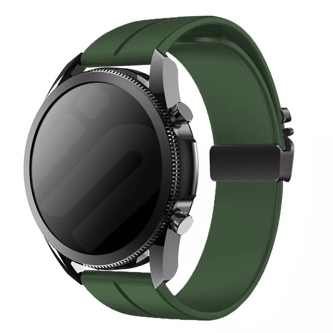 Polar Ignite 3 Silikonarmband mit P-Schnalle (Grün)