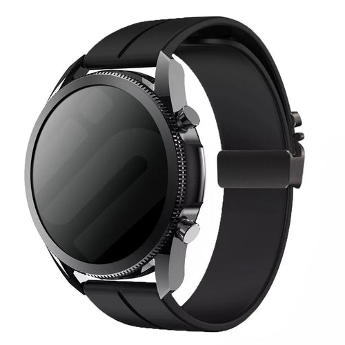 Correa silicona Amazfit Bip U (Pro) con hebilla P (negra)