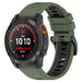 Bracelet sport á boucle Garmin Forerunner 955 (vert olive/noir)