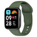 Redmi Watch 3 Active / Lite Silikonarmband (Dunkelgrün)