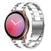 Samsung Galaxy Watch Active stalen band (zilver/wit)