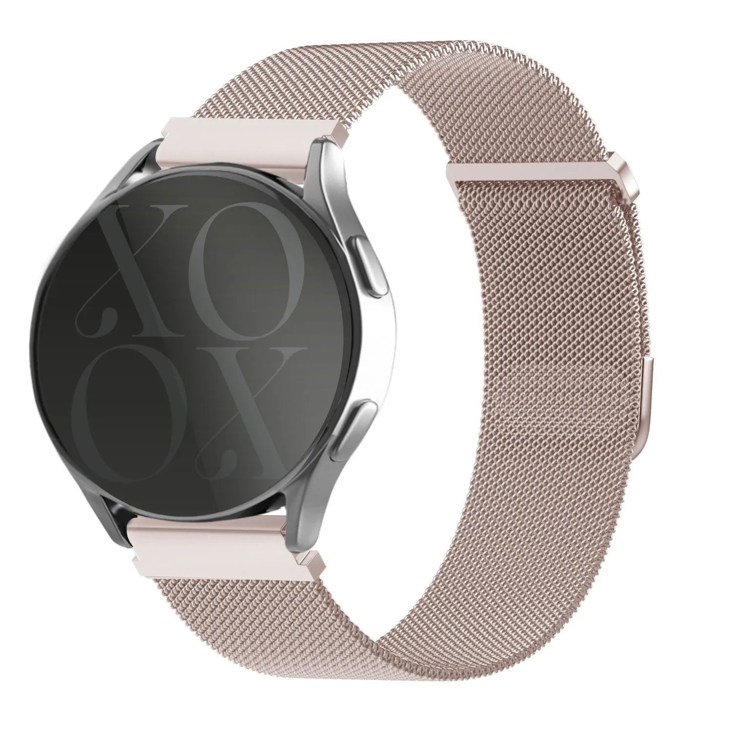 xoxo Wildhearts Polar Grit X Pro Milanese Strap (Rose Pink)