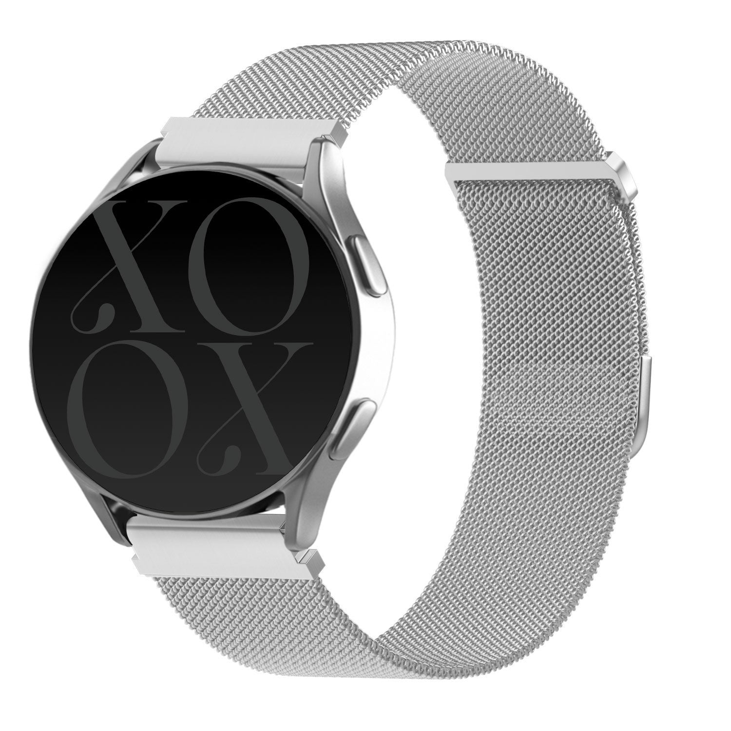 xoxo Wildhearts Samsung Galaxy Watch 42mm Milanese Strap (Silver)