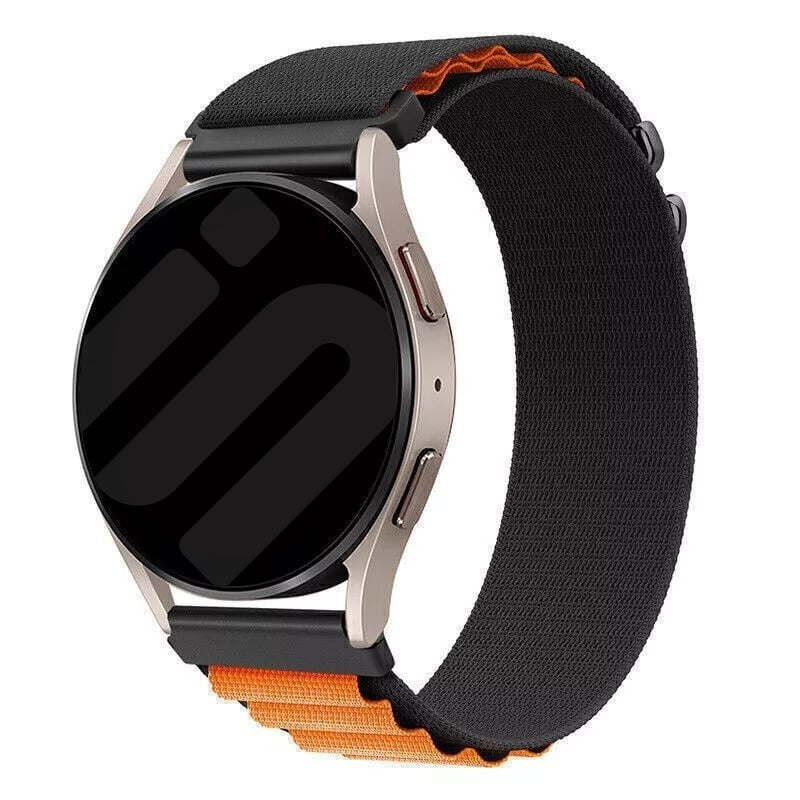 CMF Watch Pro 3 Alpine Nylonarmband (Schwarz/Orange)