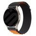 Bracelet nylon Alpine Oppo Watch X (noir/orange)