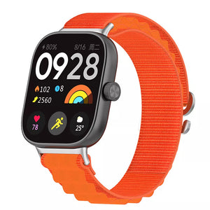 Correa nylon Alpine Redmi Watch 4 (naranja)