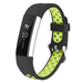 Fitbit Alta / Alta HR Sportarmband (Schwarz/Grün)