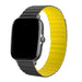 Correa silicona magnético Amazfit Bip (negro/amarillo)