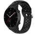 Amazfit GTR 2 Silikonarmband mit Löchern (Schwarz)