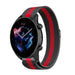 Amazfit GTR 3 (Pro) Milanese-Armband (Schwarz/Rot)