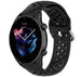 Bracelet silicone avec trous Amazfit GTR 3 (Pro) (noir)