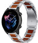 Amazfit GTR 3 (Pro) houten/stalen band (zilver)