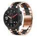 Amazfit GTR stalen band (roségoud/zwart)