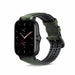 Amazfit GTS 2 Silikon-/Lederarmband (Grün)
