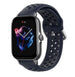 Amazfit GTS 3 Silikonarmband mit Löchern (Dunkelblau)