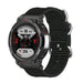 Amazfit T-Rex 2 Nylon Schnallenarmband (Schwarz)