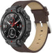 Bracelet cuir Amazfit T-Rex (Pro) (marron)