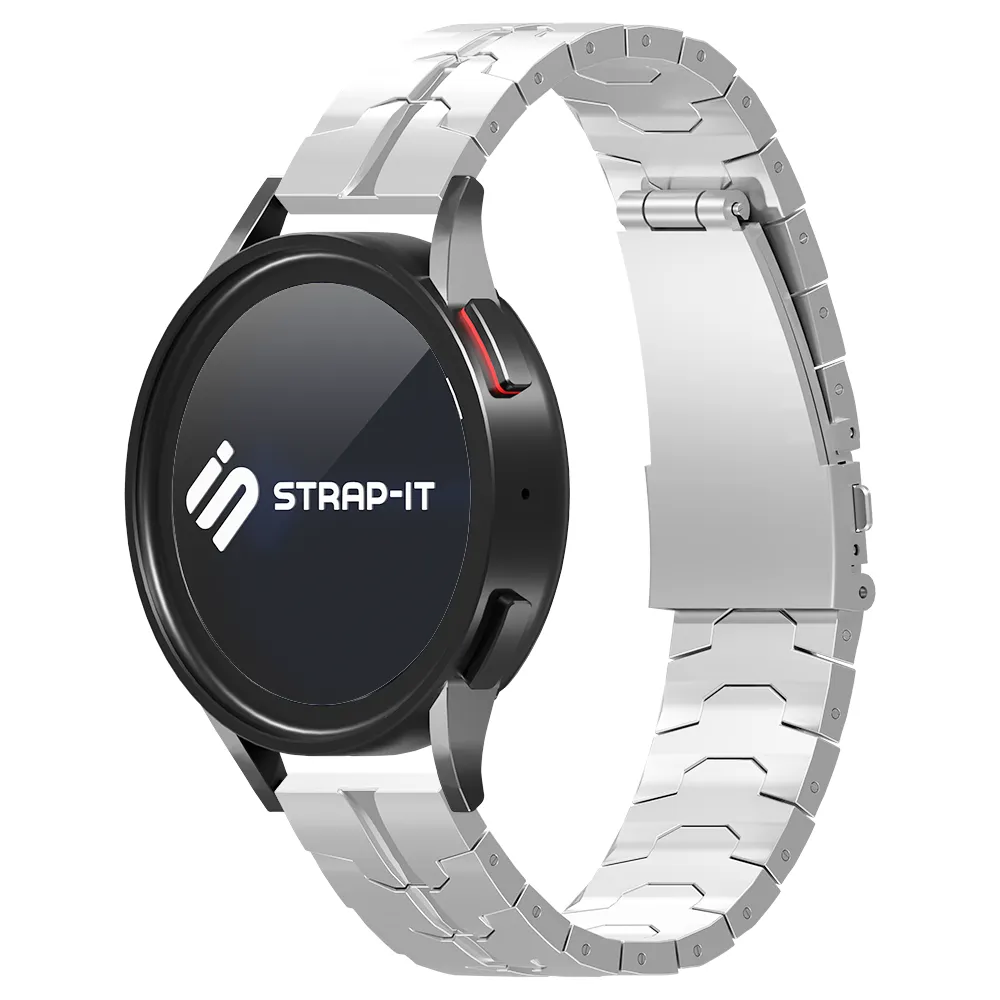 Correa steel iron OnePlus Watch 3 (plata)