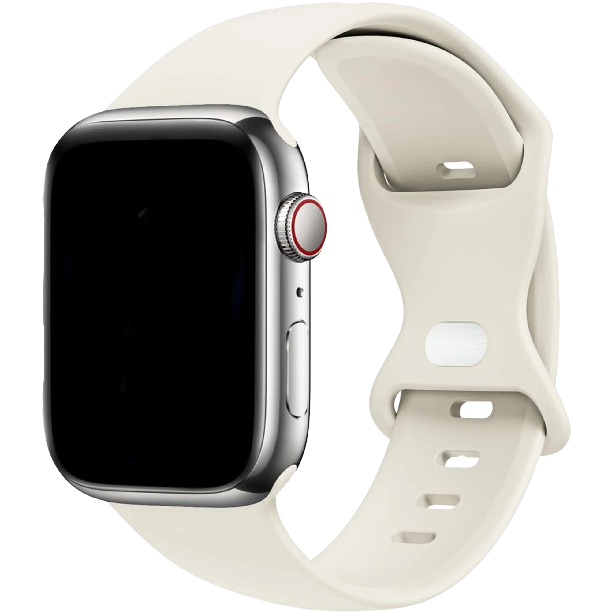 Apple Watch Ultra Silicone Strap 'Classic' (Beige)