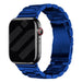 Bracelet acier Apple Watch (bleu)