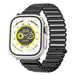 Apple Watch StahlLoop Armband (Schwarz)