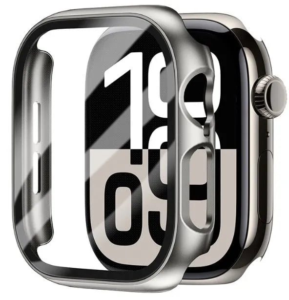 Apple Watch 10/11 Hard Case with Glass (Titanium Slate)