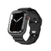 Apple Watch Silikon Armor Armband (Schwarz)