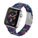 Bracelet résine Apple Watch (violet coloré)