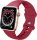 Bracelet Apple Watch silicone (bordeaux)