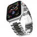Apple Watch Ultra Steel Strap (Silver/Black)